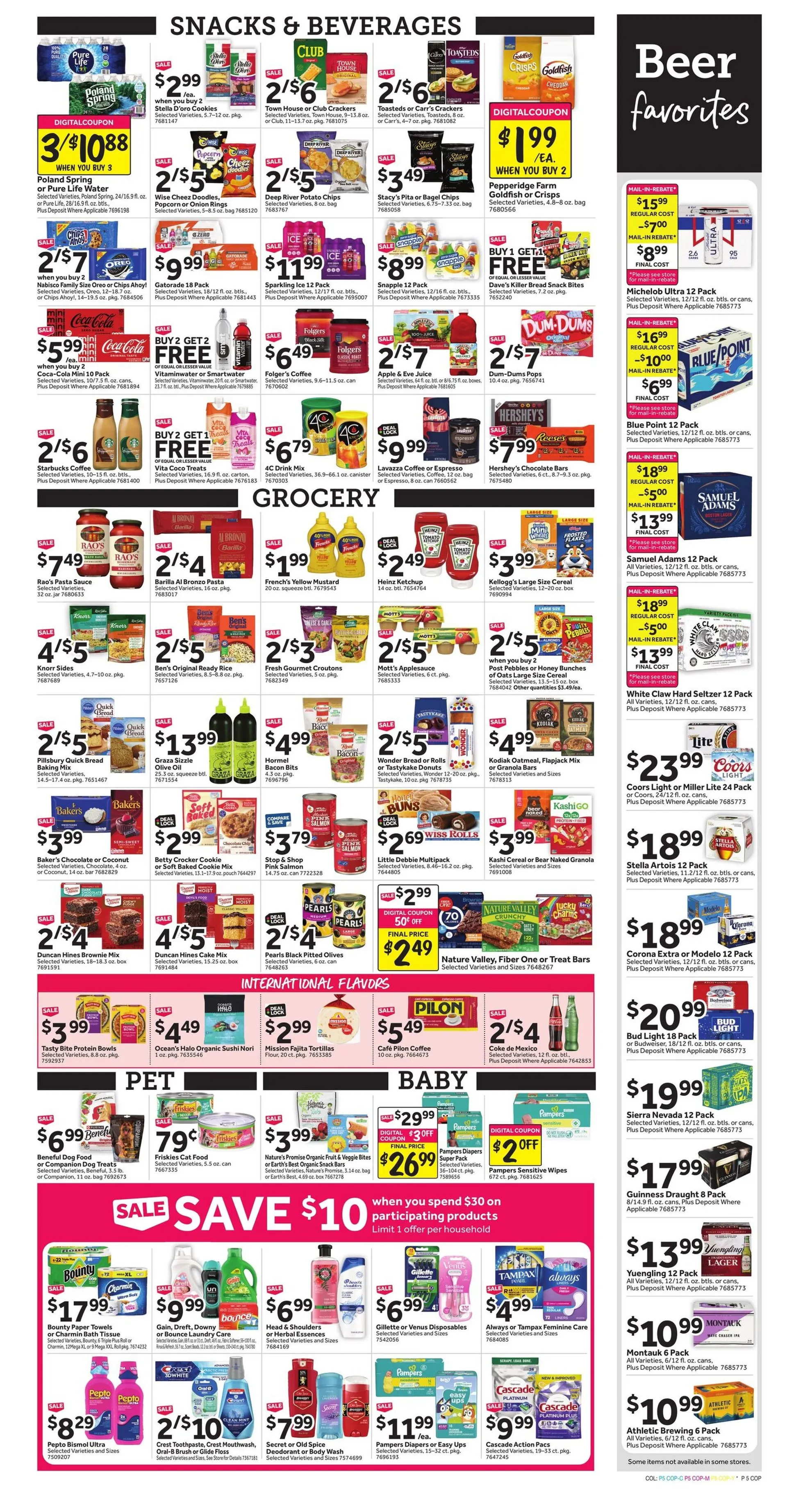 Weekly promotion  Stop & Shop Sales spanning from April 3 to April 9 2026 - Page 8 for Catalogue 365