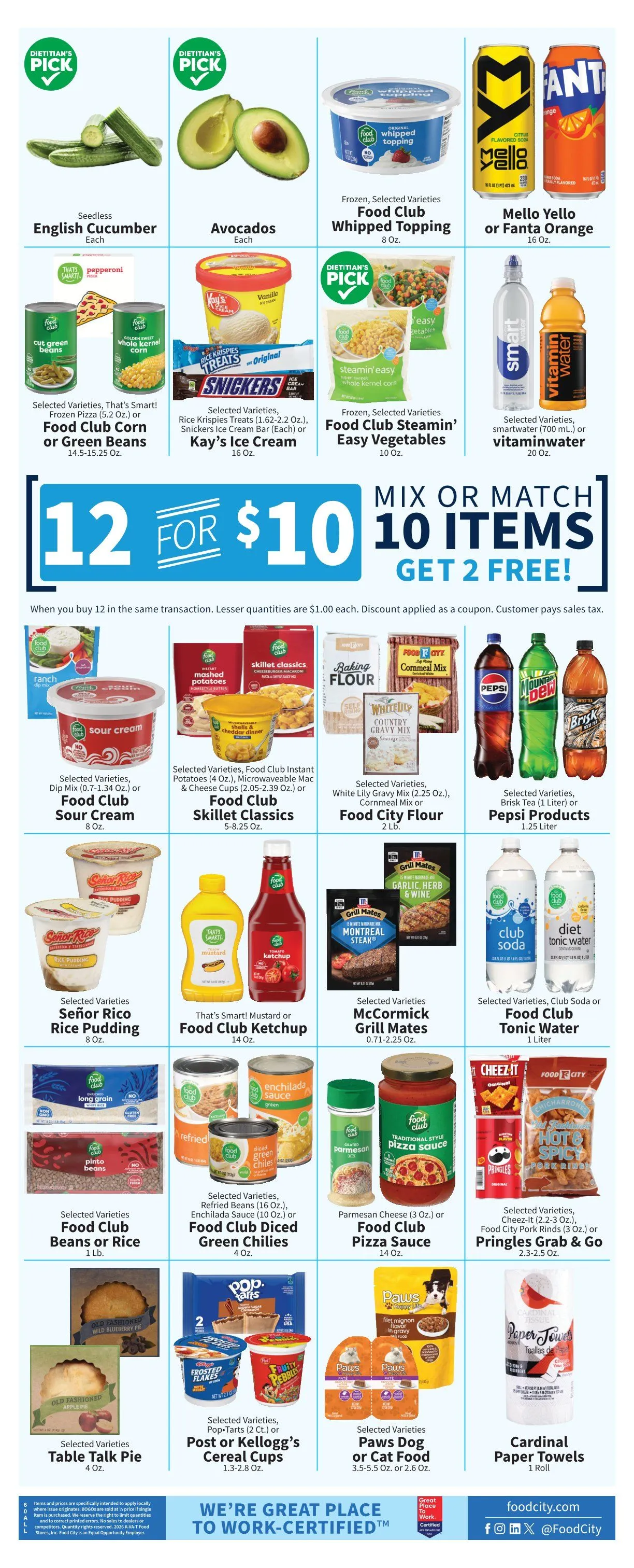 Weekly promotion Food City Sales spanning from April 22 to April 26 2026 - Page 8 for Catalogue 365