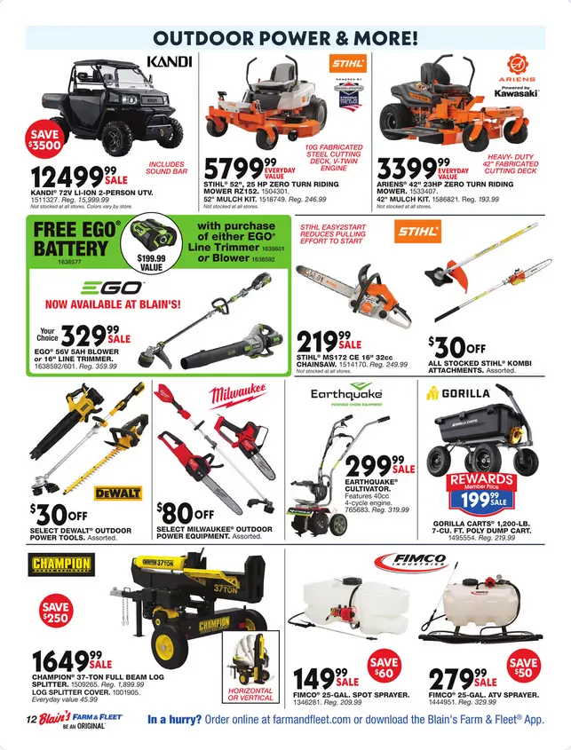 Weekly ad Blain's Farm & Fleet Sales from May 7 to May 17 2026 - Page 8