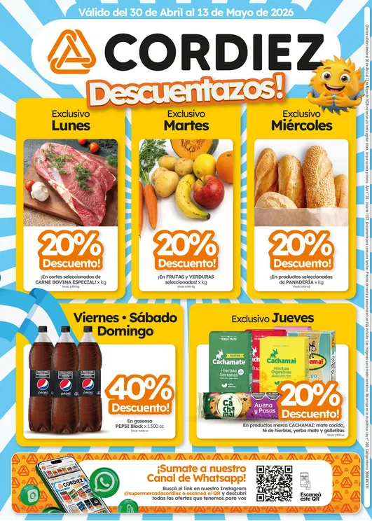 Ofertas de Ofertas Cordiez  30 de abril al 13 de mayo 2026 - Página 8 del catálogo