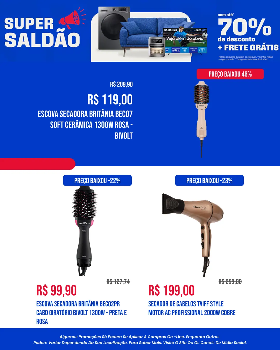 Encarte de Casas Bahia 13 de julho até 27 de julho 2026 - Pagina 8