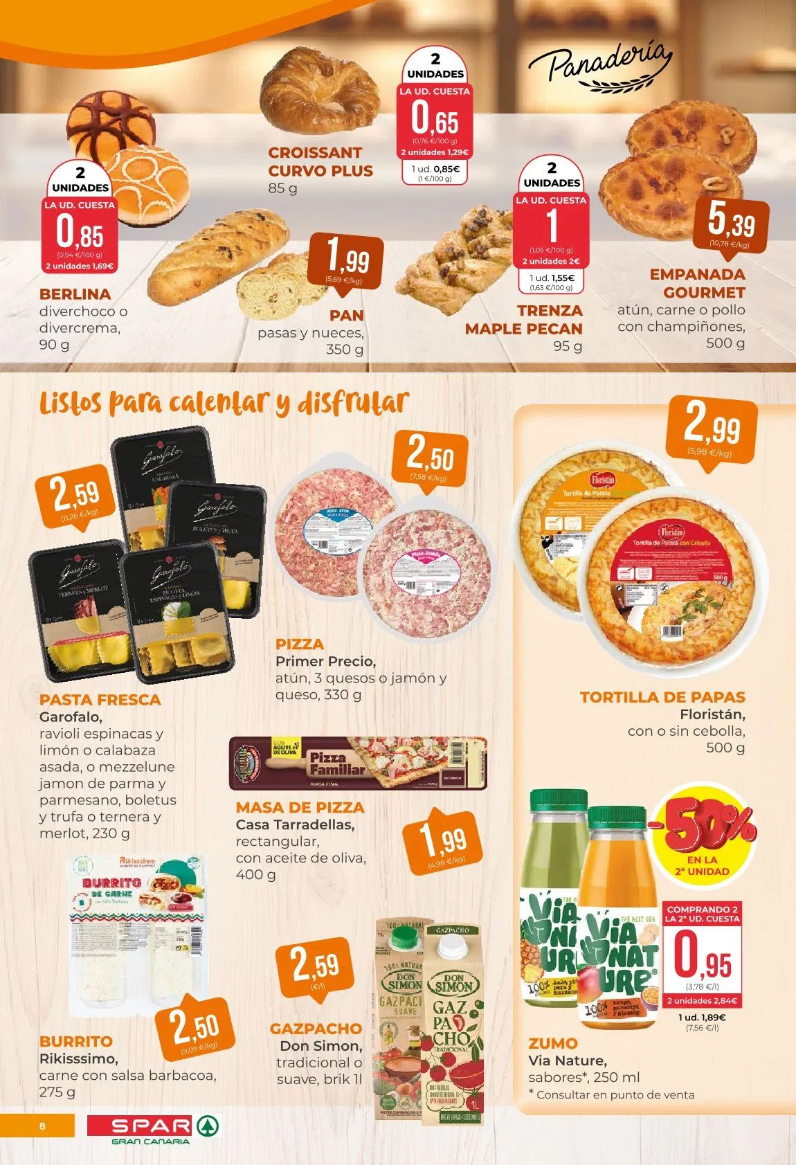 Catálogo de Spar Gran Canarias Ofertas 28 de mayo al 11 de junio 2026 - Página 8