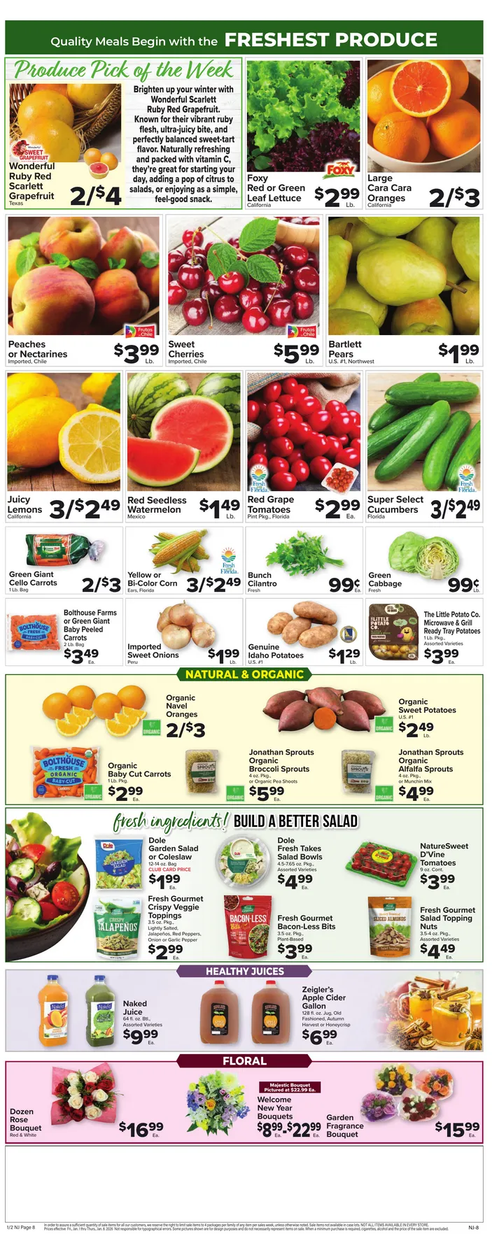 Weekly ad Foodtown Sales from January 2 to January 8 2026 - Page 8