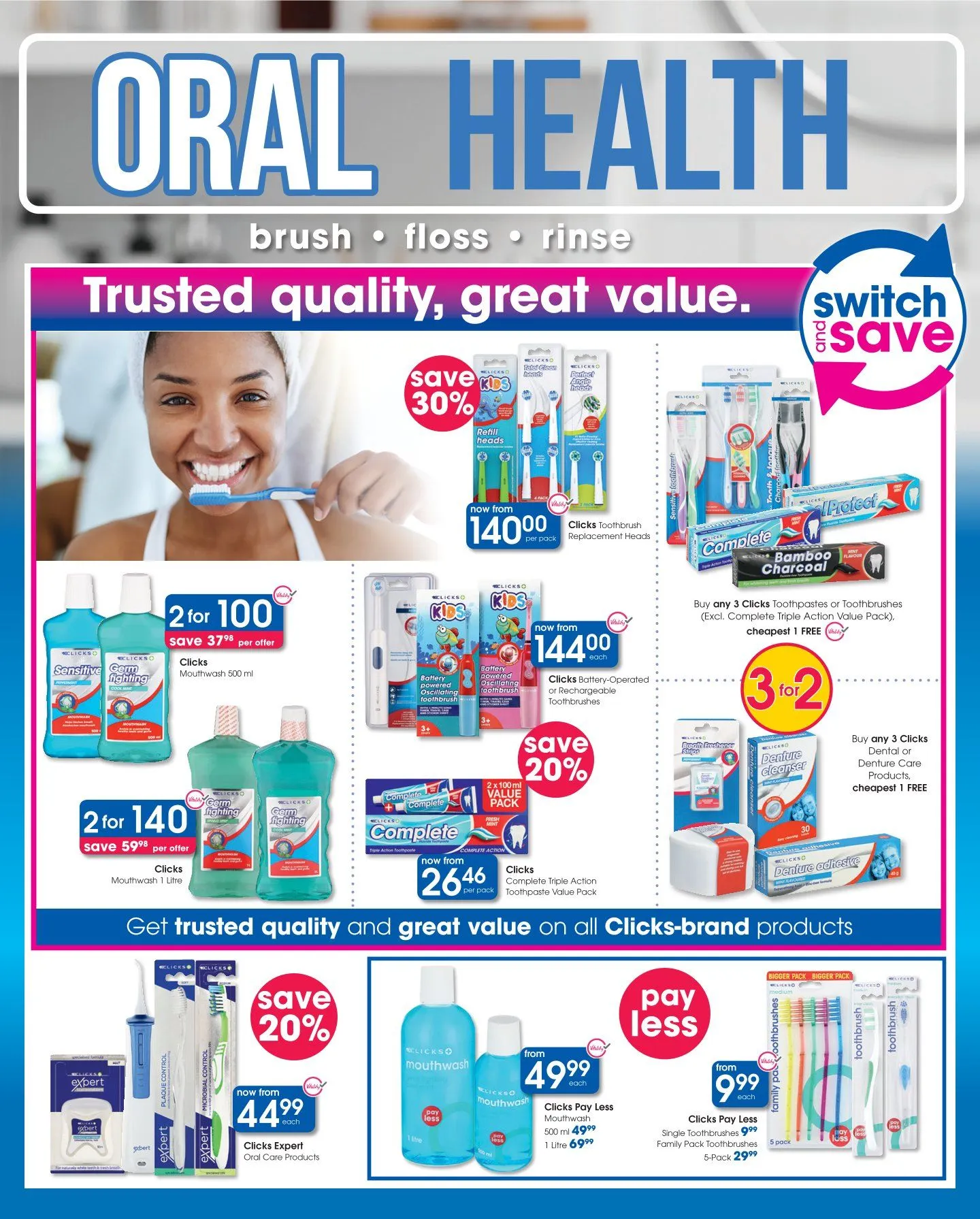 Clicks Sales from 25 February to 10 March 2026 - Catalogue Page 8