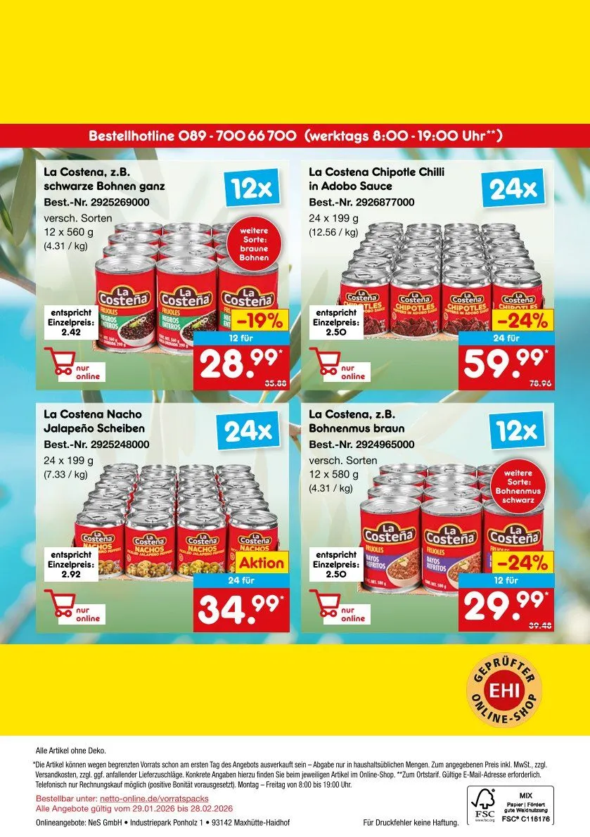 Netto Marken-Discount Angebote von 29. Januar bis 28. Februar 2026 - Prospekt seite 8