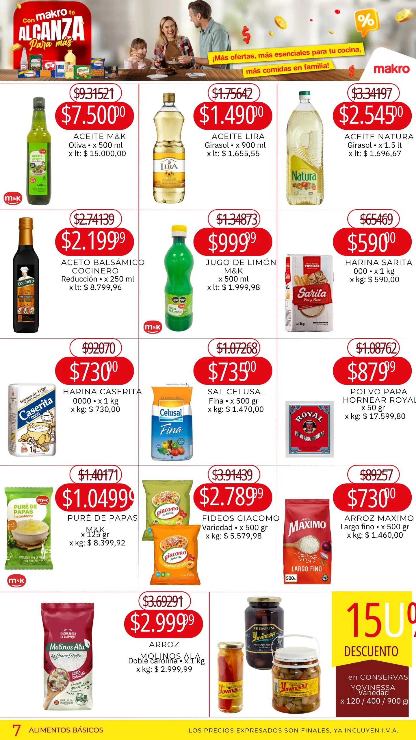 Ofertas de Catálogo: Makro 12 de septiembre al 18 de septiembre 2024 - Página 7 del catálogo