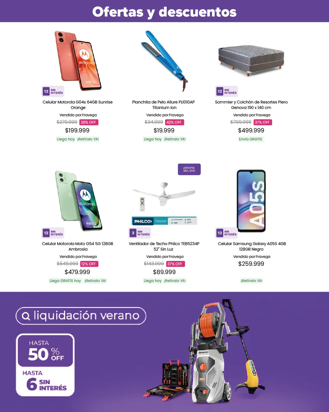 Ofertas de Fravega Ofertas y promociones 5 de marzo al 26 de marzo 2025 - Página 4 del catálogo