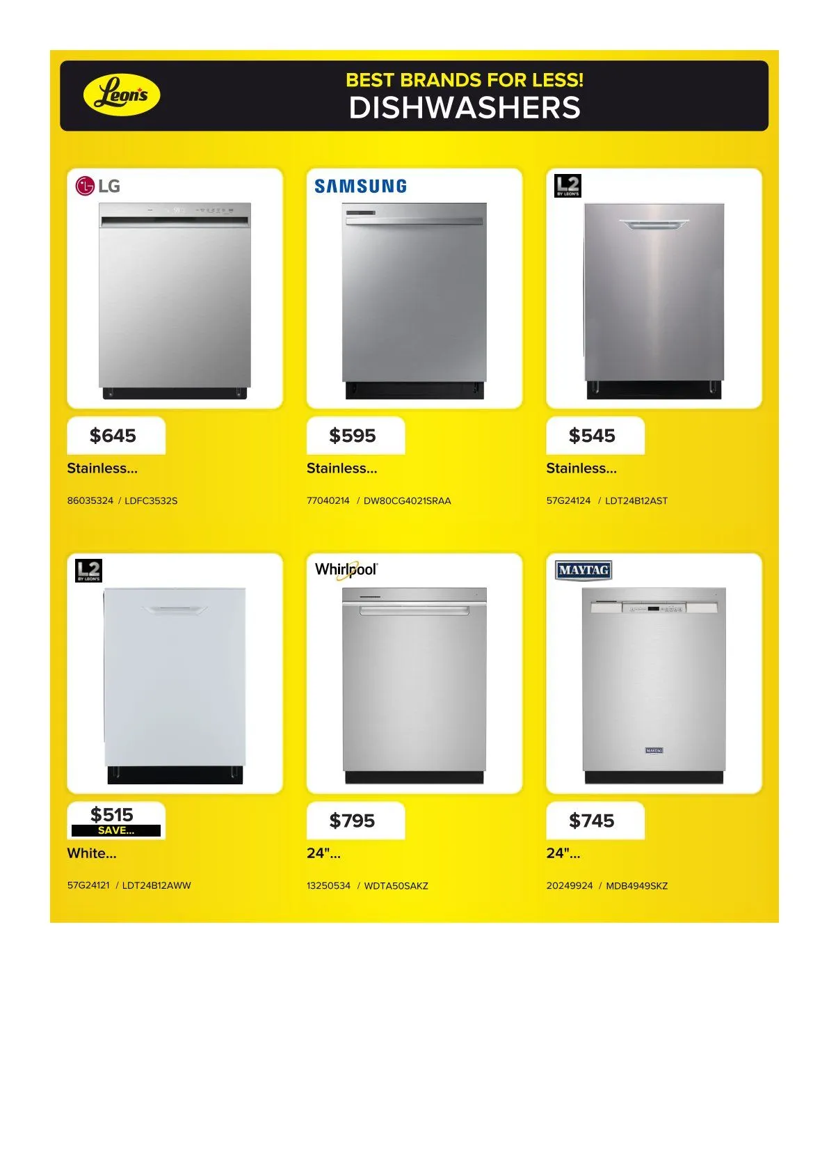 Leon's Sales from June 4 to June 10 2026 - flyer page 7