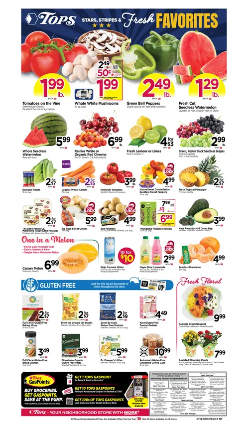 Weekly ad Tops Friendly Markets Sales from July 12 to July 18 2026 - Page 8