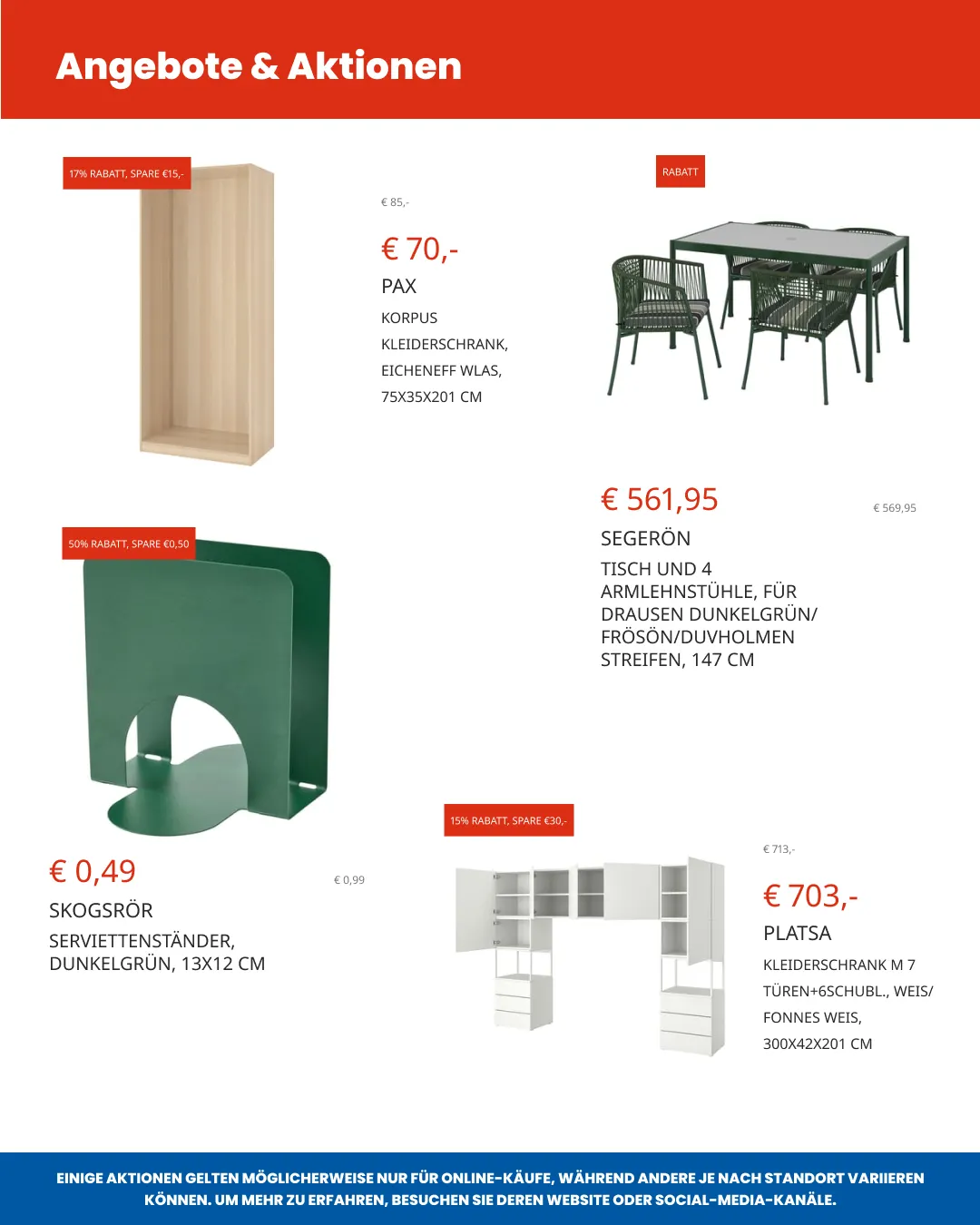  IKEA von 15. Mai bis 29. Mai 2026 - Flugblätt seite  8