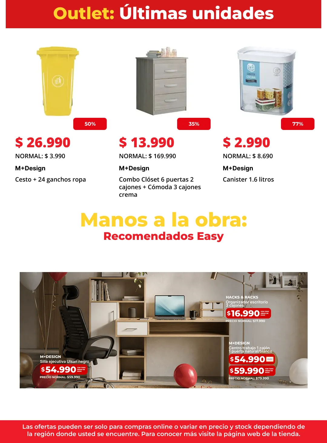 Catálogo de Easy Ofertas 3 de julio al 17 de julio 2026 - Página 8