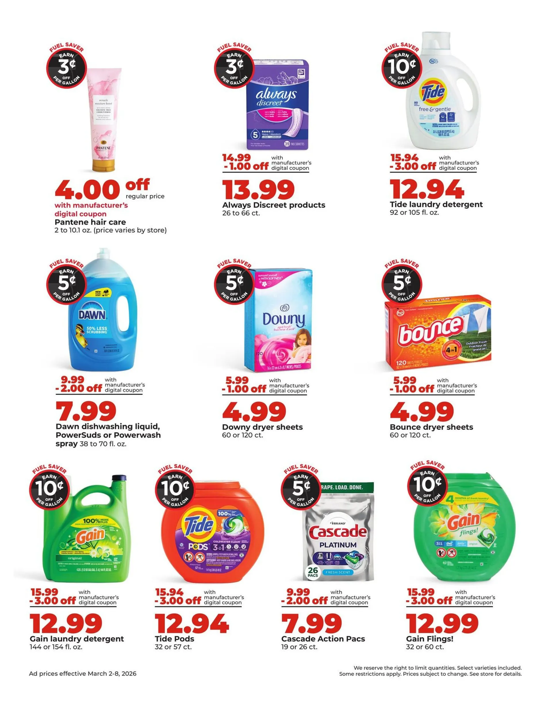 Weekly ad HyVee Sales from March 2 to March 8 2026 - Page 8