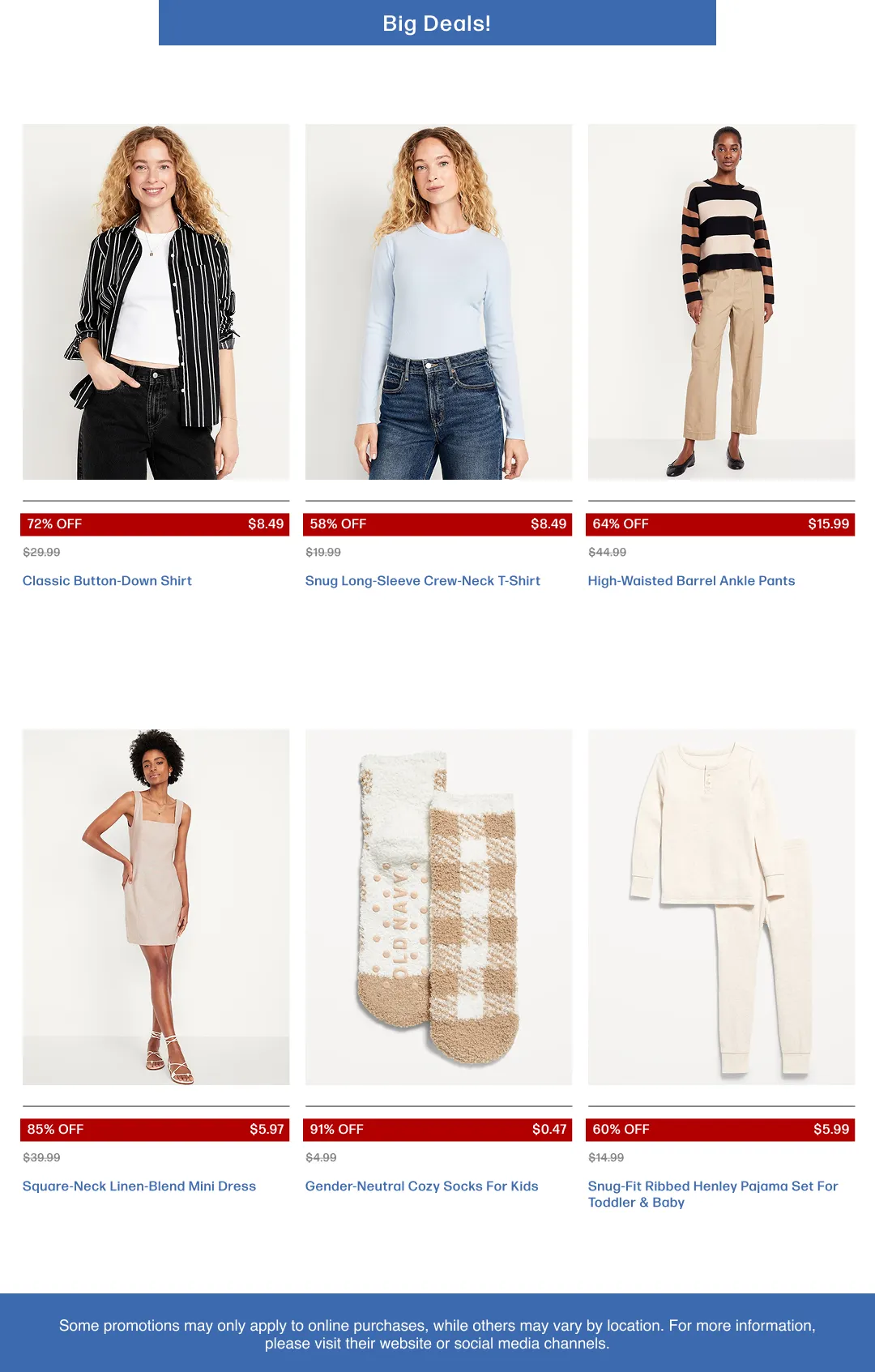 Weekly ad Old Navy Sales from April 6 to April 26 2026 - Page 8