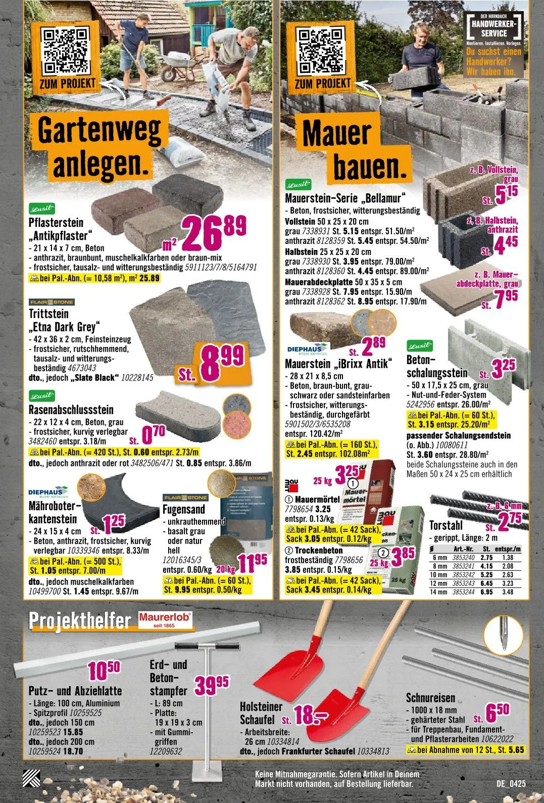 Hornbach Angebote von 10. April bis 7. Mai 2025 - Prospekt seite 8