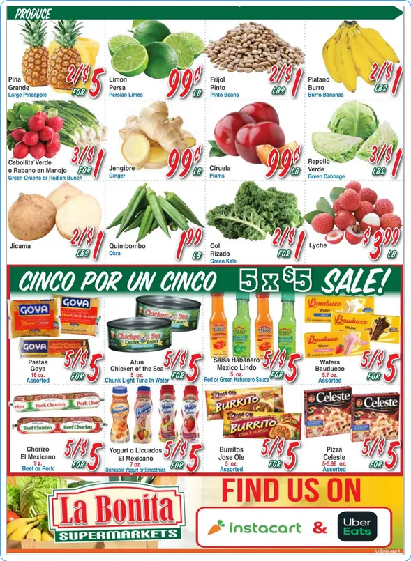 Weekly ad La Bonita Supermarkets Sales from June 3 to June 9 2026 - Page 8