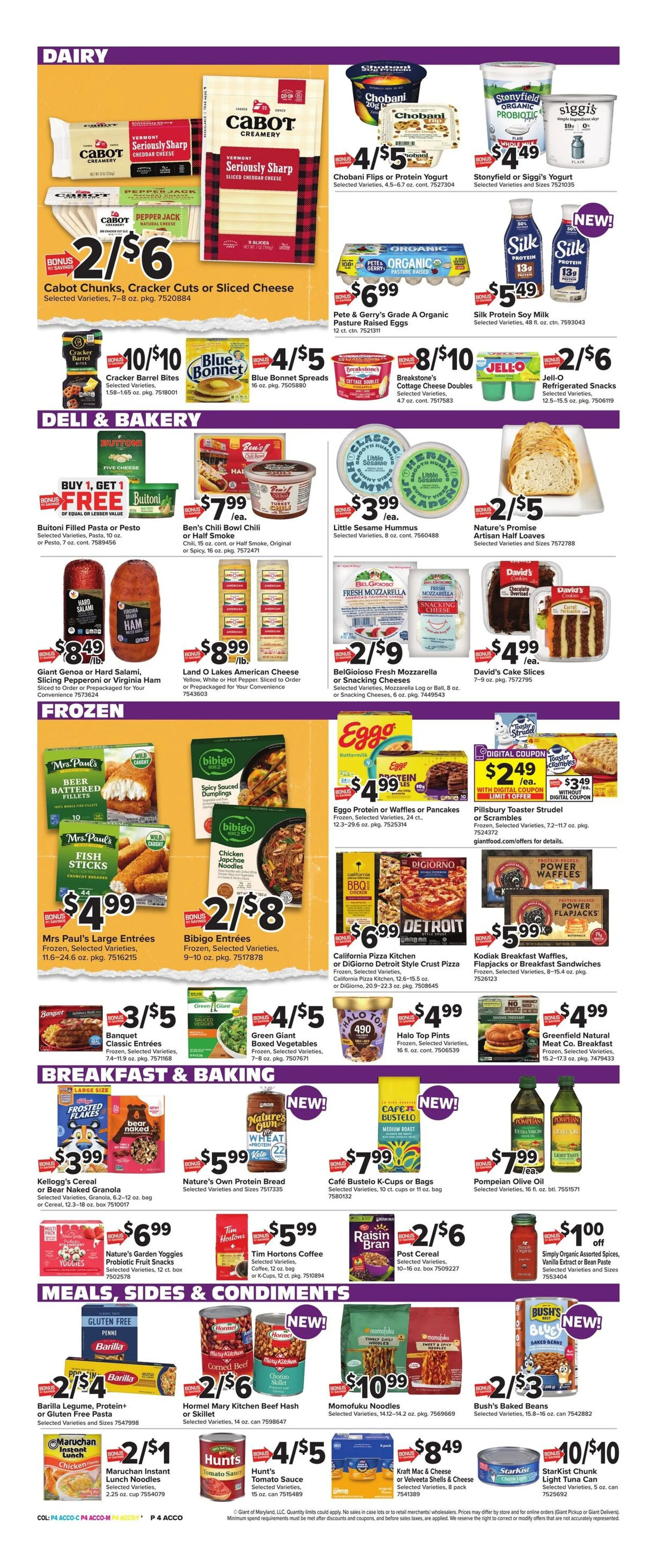 Weekly ad Giant Food Sales from January 16 to January 22 2026 - Page 8