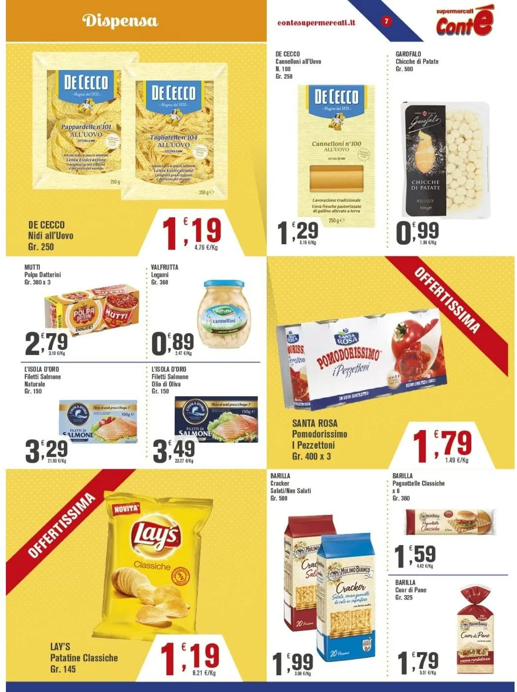 Volantini Conte Supermercati da 21 agosto a 31 agosto di 2025 - Pagina del volantino 8