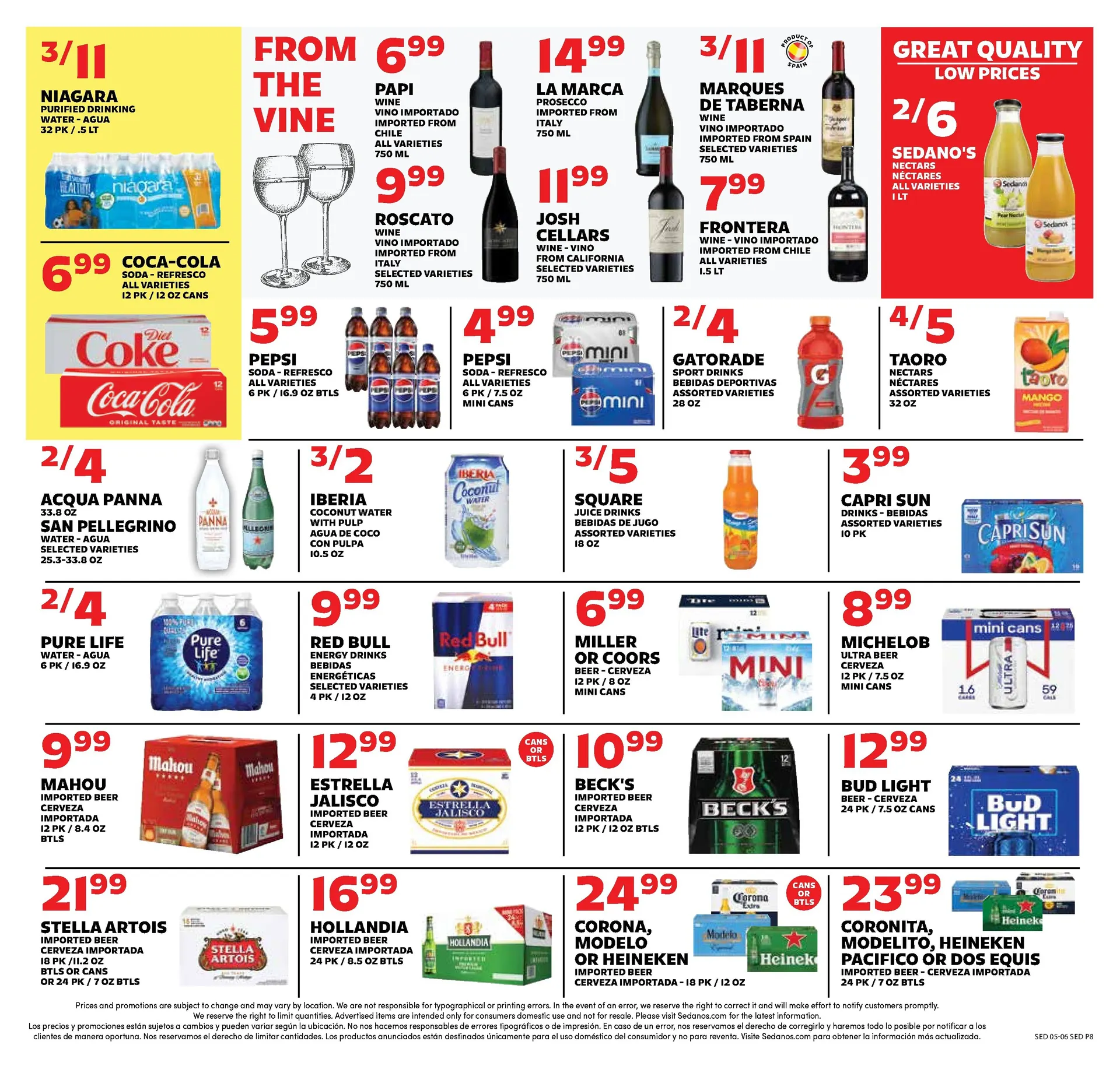 Weekly ad  Sedano's Sales from May 6 to May 12 2026 - Page 8