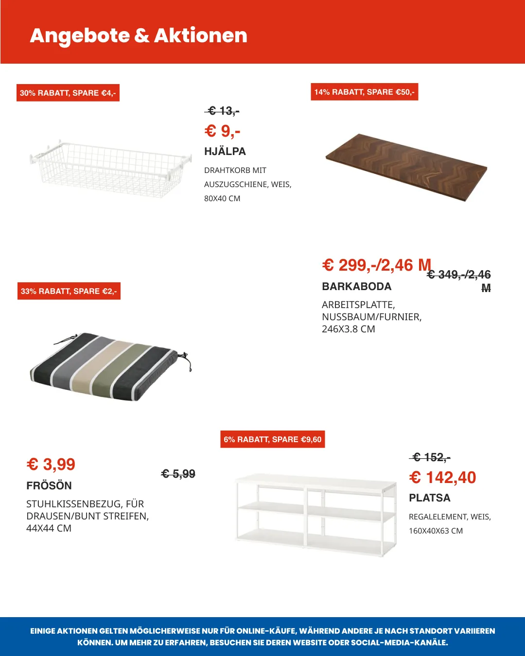 IKEA von 28. Mai bis 16. Juni 2026 - Flugblätt seite 8