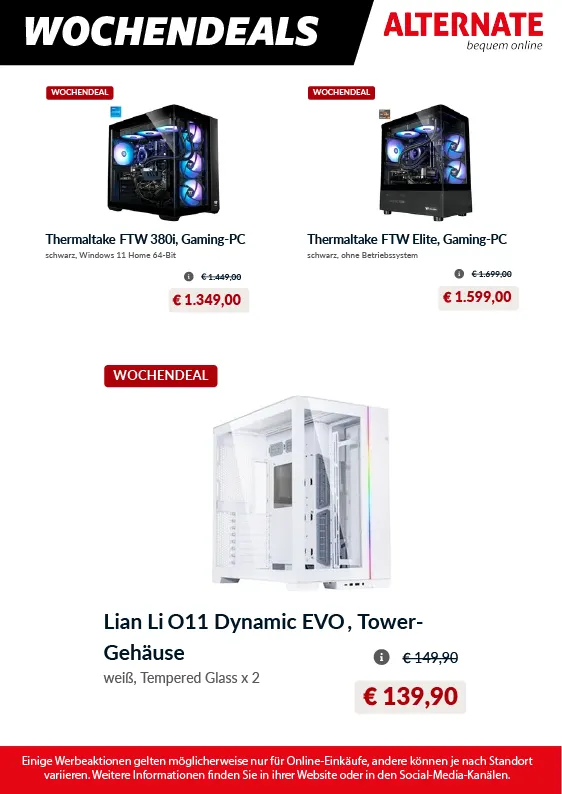 Alternate Deals & Rabatte von 13. März bis 27. März 2025 - Prospekt seite 6