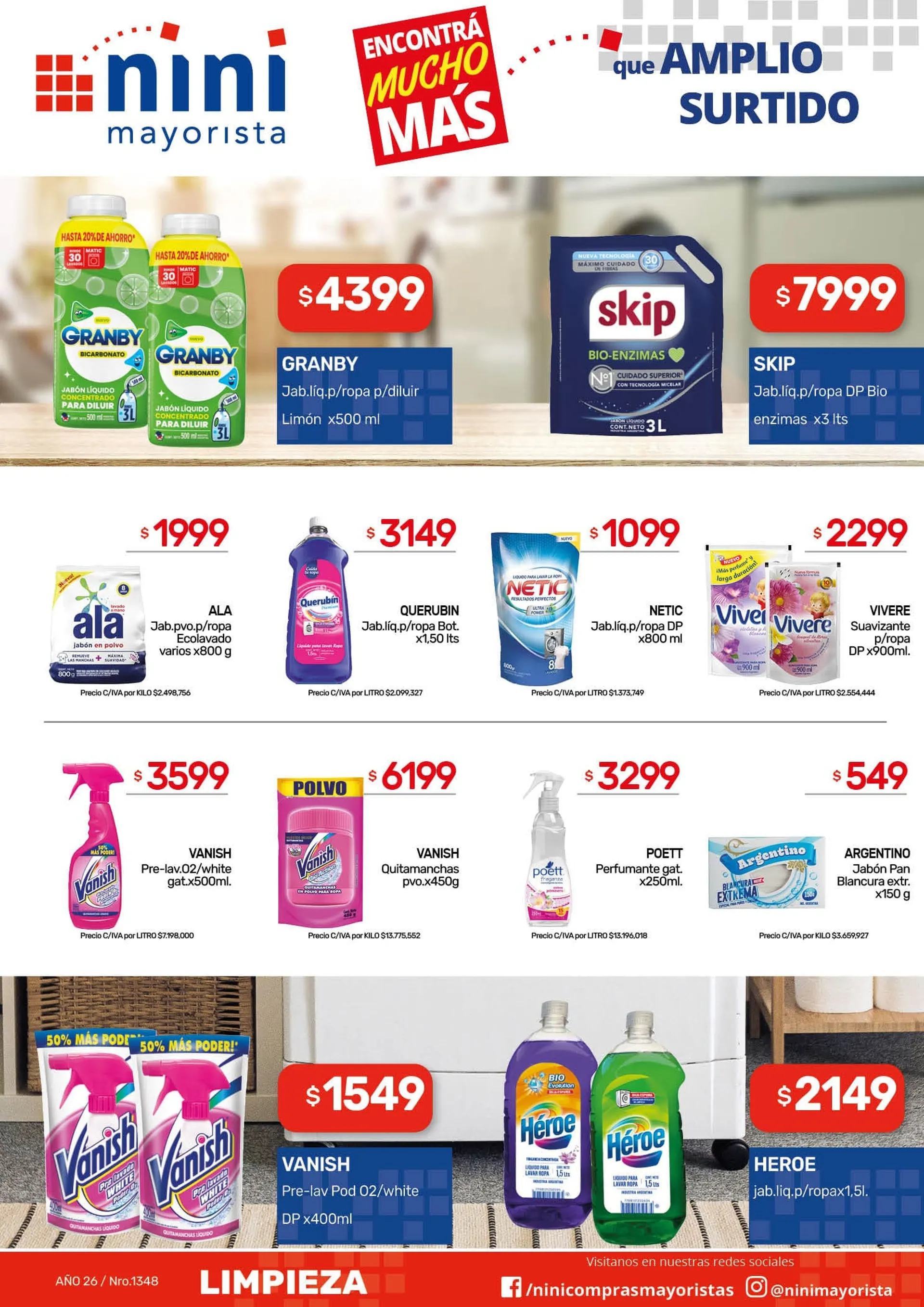 Ofertas de Ofertas Nini Mayorista 23 de febrero al 1 de marzo 2026 - Página 8 del catálogo