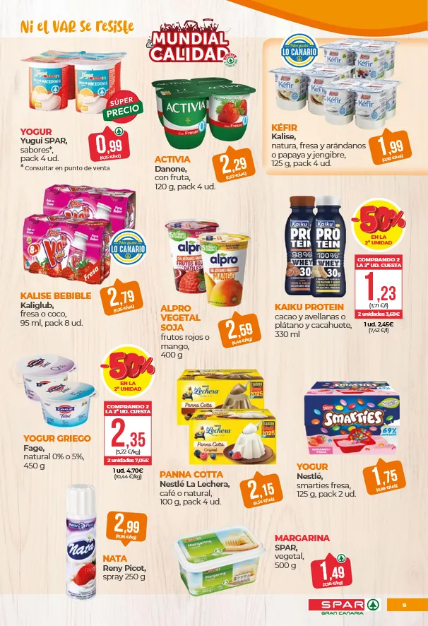 Catálogo de SPAR Gran Canaria Ofertas 12 de junio al 25 de junio 2026 - Página 8