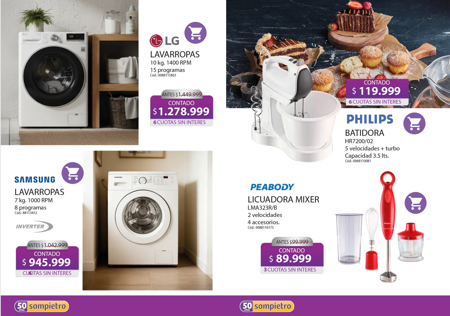 Ofertas de Ofertas Sampietro 1 de abril al 30 de abril 2026 - Página 8 del catálogo