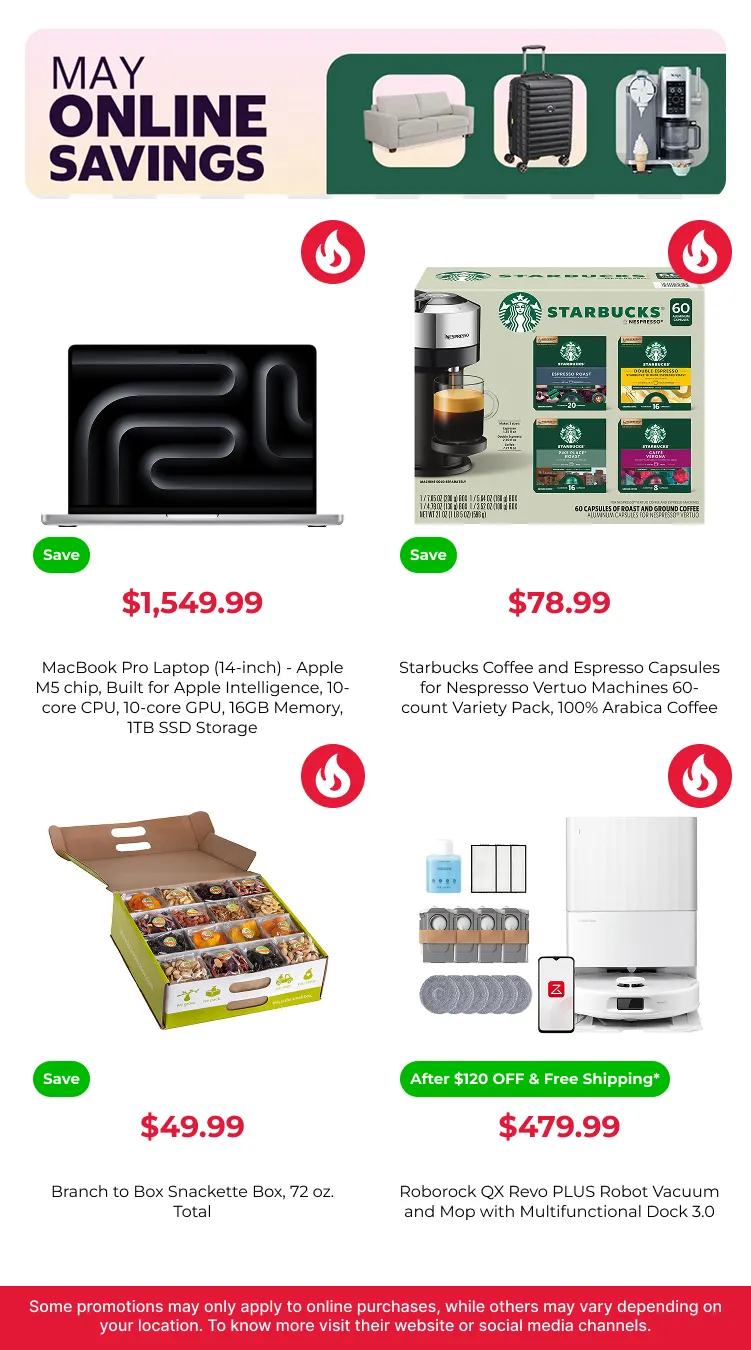 Weekly promotion Costco Sales spanning from May 5 to May 24 2026 - Page 8 for Catalogue 365