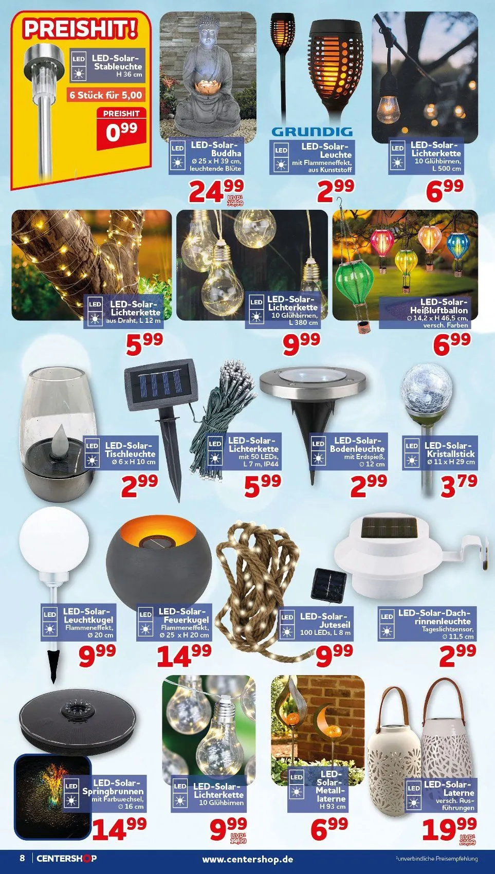  CENTERSHOP Prospekte von 29. Juni bis 4. Juli 2026 - Prospekt seite 8