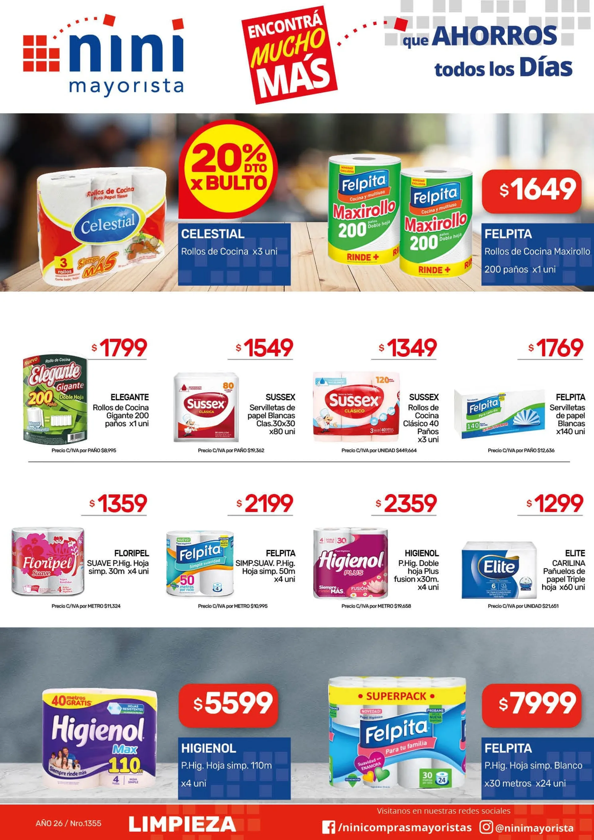 Ofertas de Nini Mayorista Ofertas 17 de abril al 19 de abril 2026 - Página 8 del catálogo