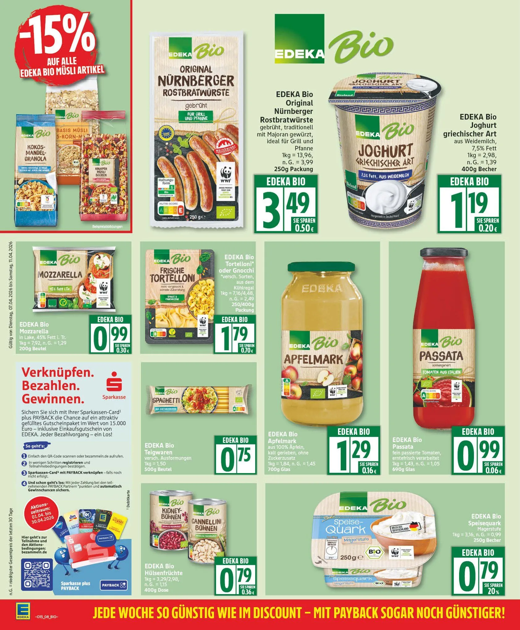 Edeka Prospekte von 7. April bis 11. April 2026 - Prospekt seite 8