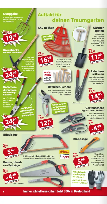  Sonderpreis-Baumarkt - Wöchentliche Prospekte von 31. Januar bis 6. Februar 2026 - Prospekt seite 8