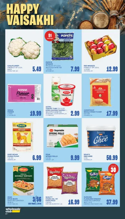 Wholesale Club Sales from April 2 to April 22 2026 - flyer page 8