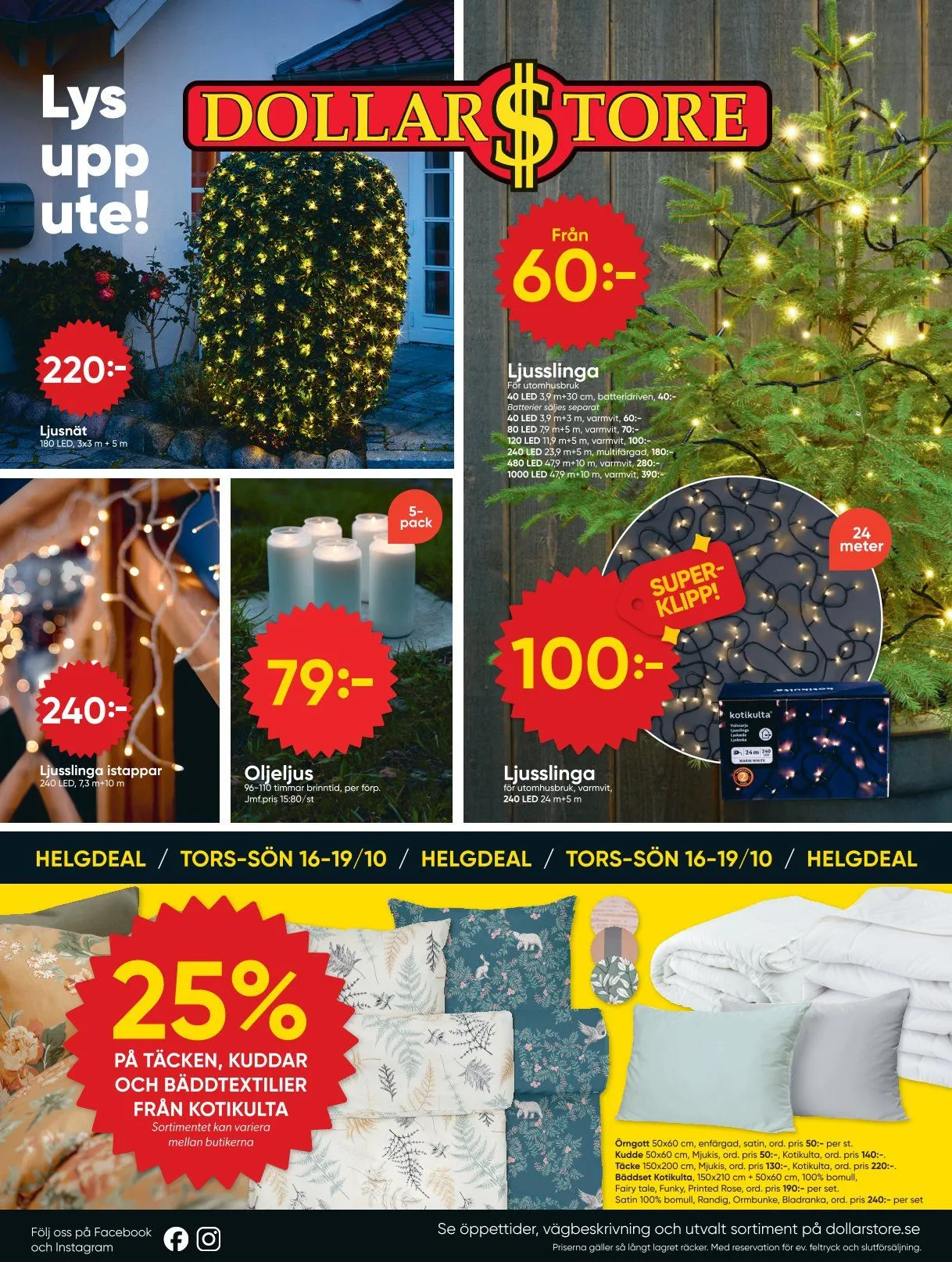 DollarStore Erbjudanden från 13 oktober till 19 oktober 2025 - Reklamblad sidor 8