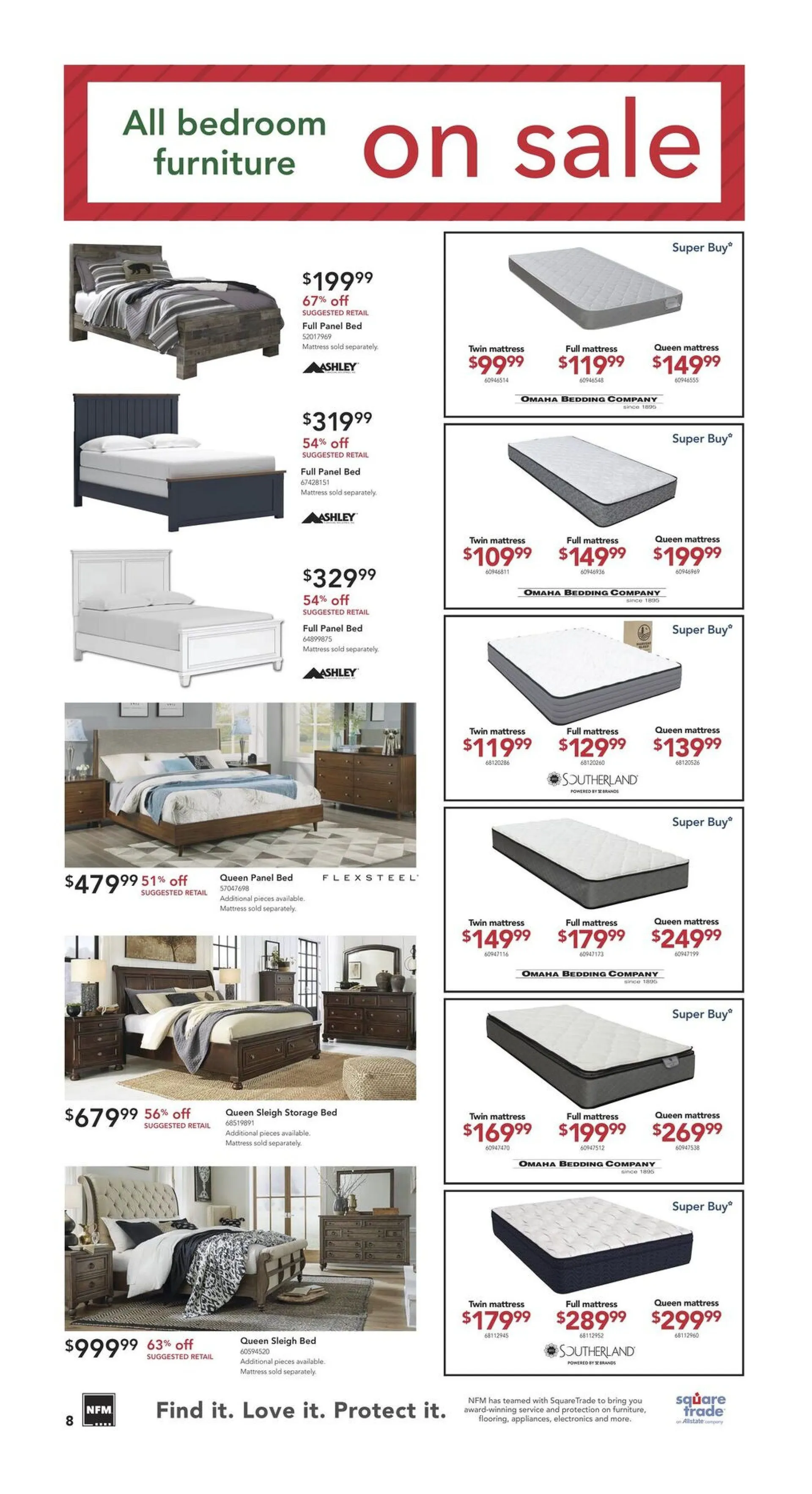 Weekly promotion Nebraska Furniture Mart Sales spanning from December 11 to December 16 2025 - Page 8 for Catalogue 365