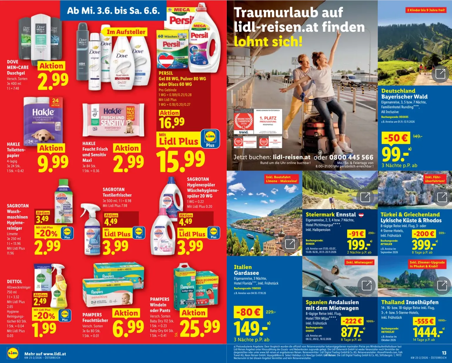 Lidl von 3. Juni bis 6. Juni 2026 - Flugblätt seite 8