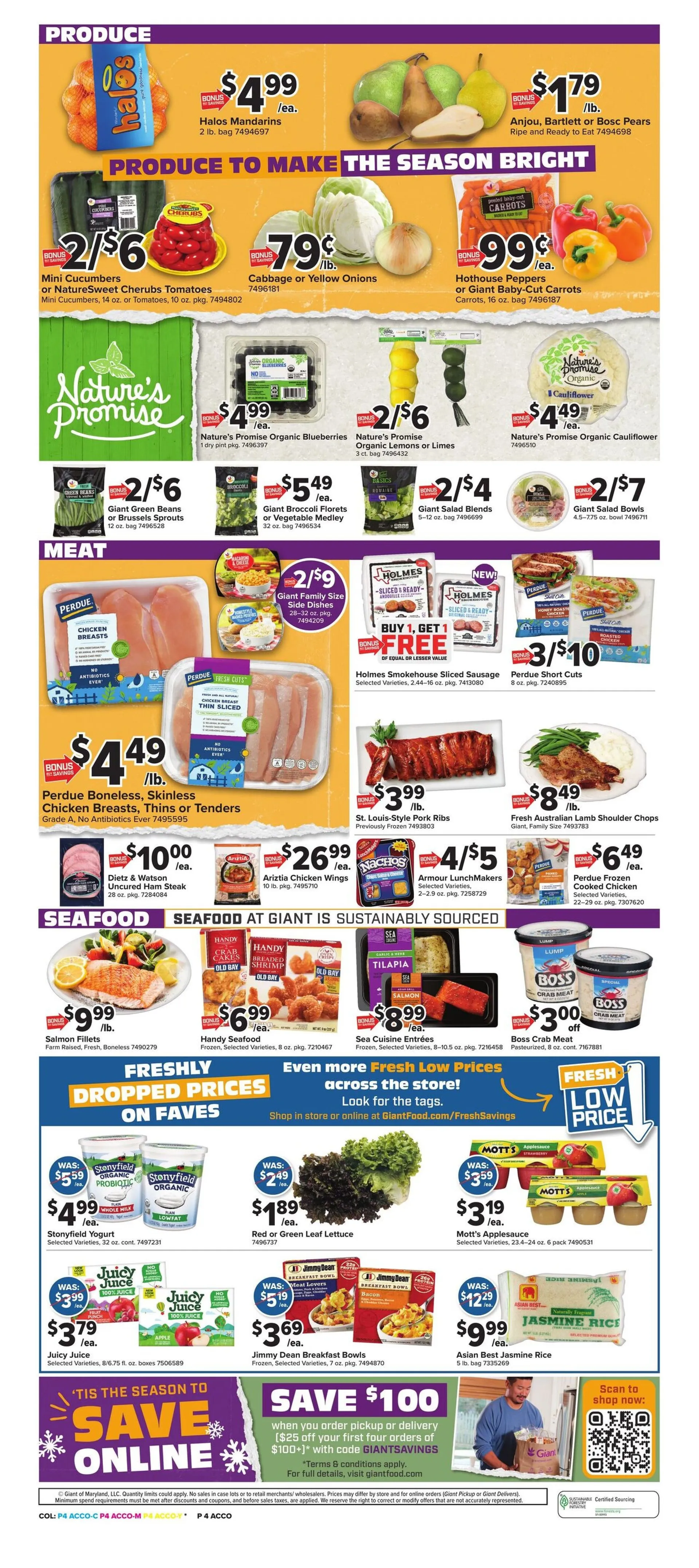 Weekly ad Giant Food Sales from November 28 to December 4 2025 - Page 8