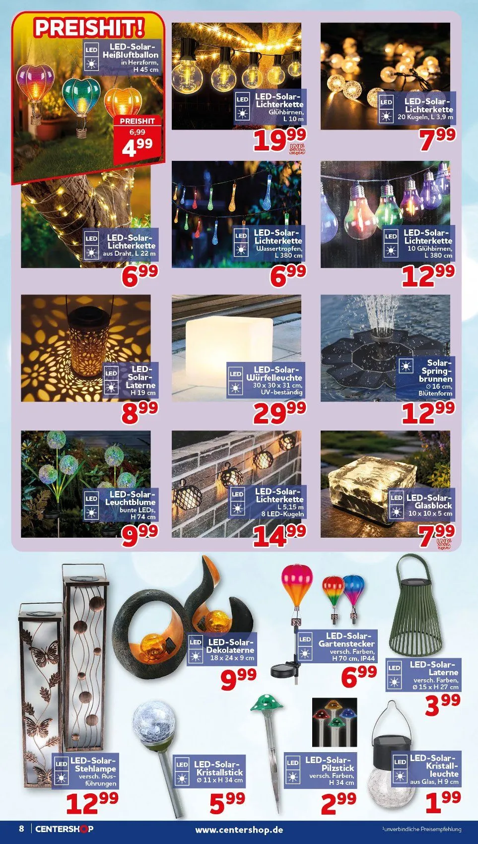 CENTERSHOP Angebote von 6. Juli bis 11. Juli 2026 - Prospekt seite 8