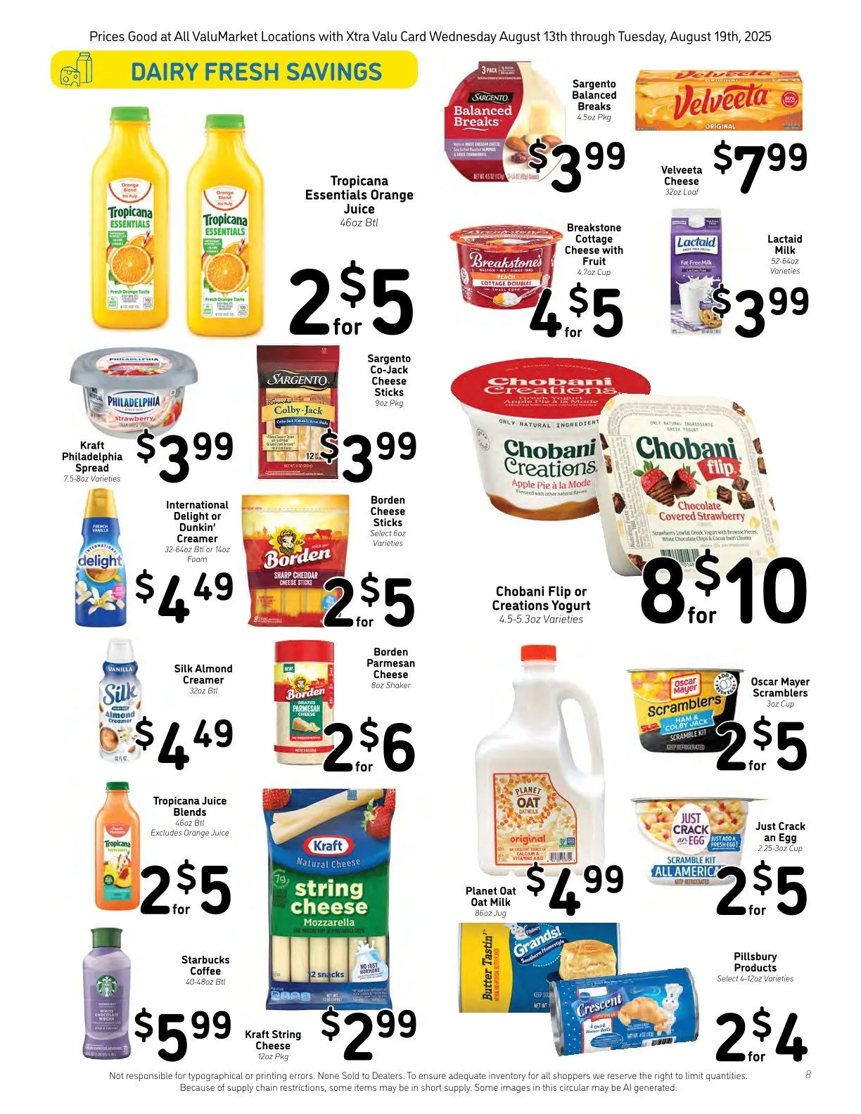 Weekly ad ValuMarket Sales from August 13 to August 19 2025 - Page 8