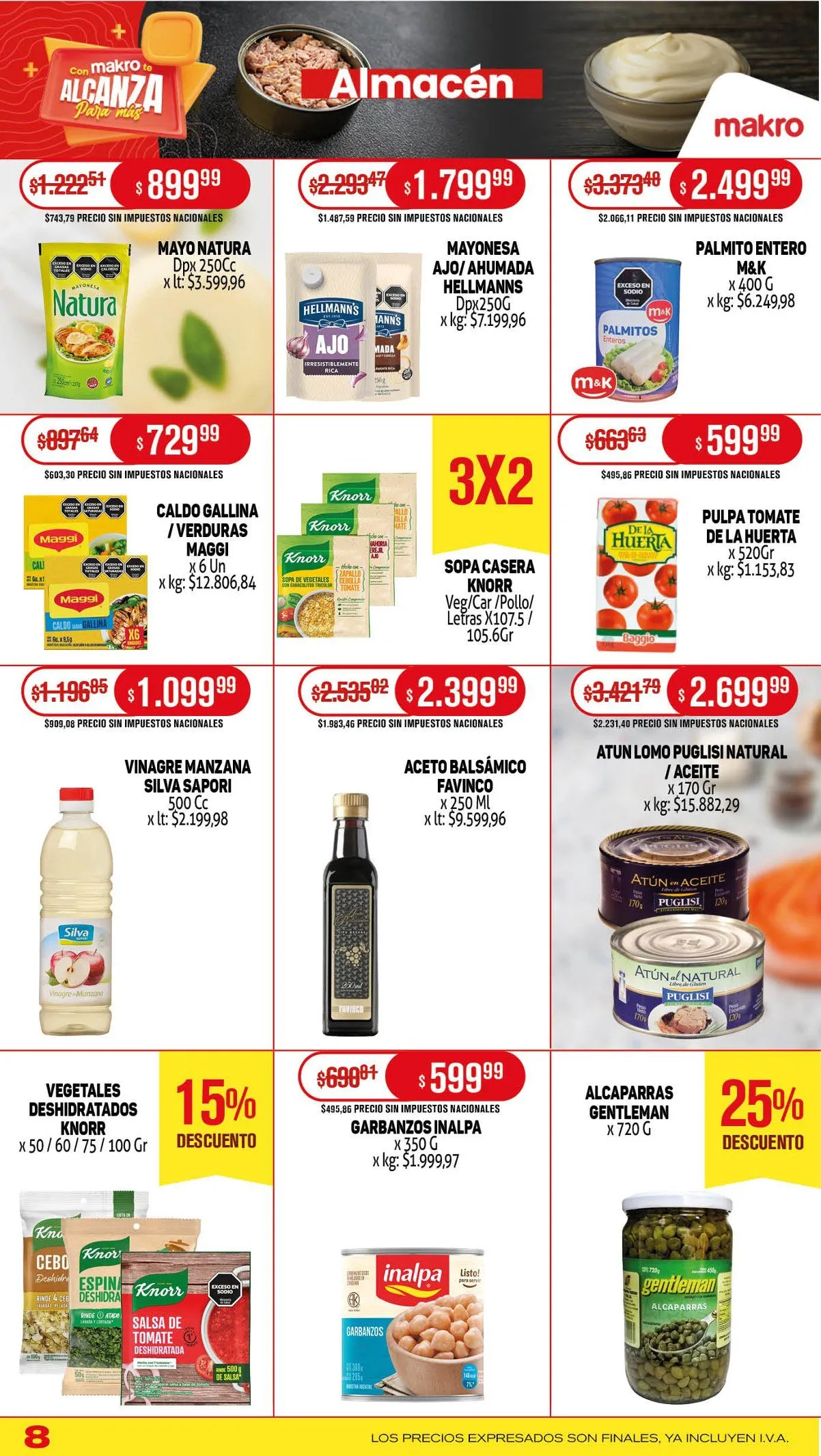 Ofertas de Makro - Catálogos semanales 14 de agosto al 21 de agosto 2025 - Página 8 del catálogo
