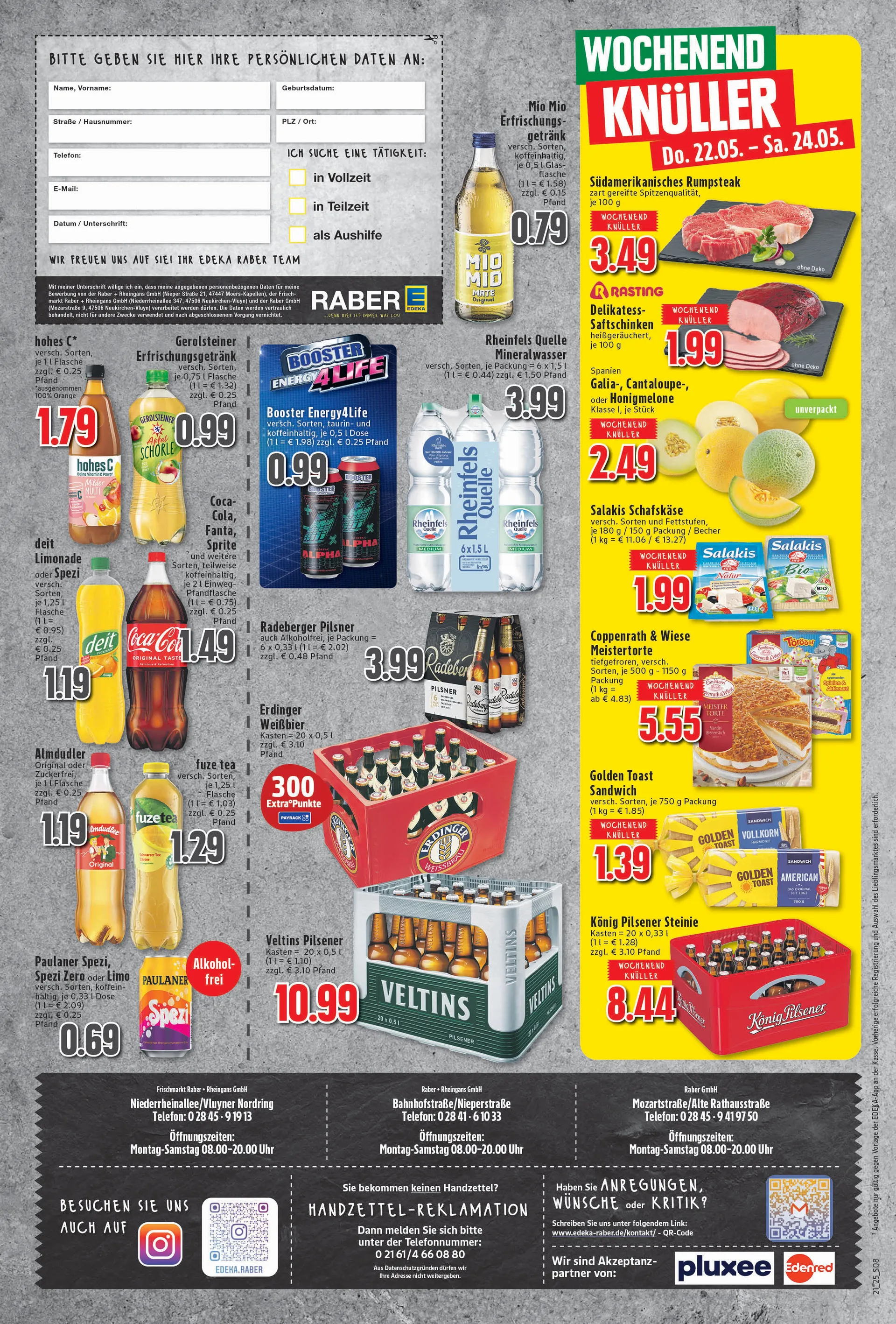 Edeka Prospekt von 19. Mai bis 24. Mai 2025 - Prospekt seite 8