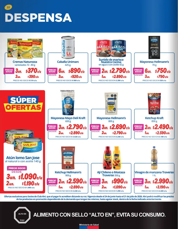 Catálogo de Alvi Ofertas 24 de junio al 21 de julio 2026 - Página 8