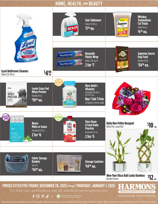 Weekly ad Harmons Sales from December 26 to January 1 2026 - Page 8