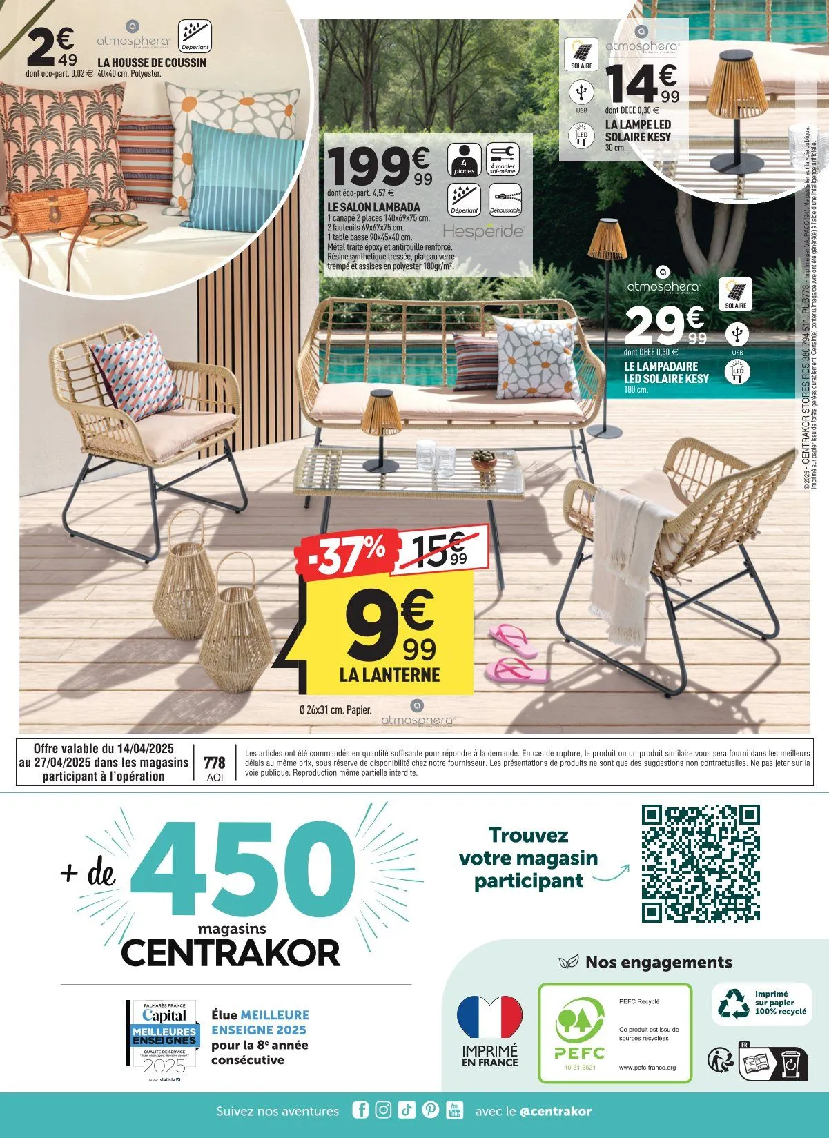 DÉCO DU PRINTEMPS du 14 avril au 27 avril 2025 - Catalogue page 8
