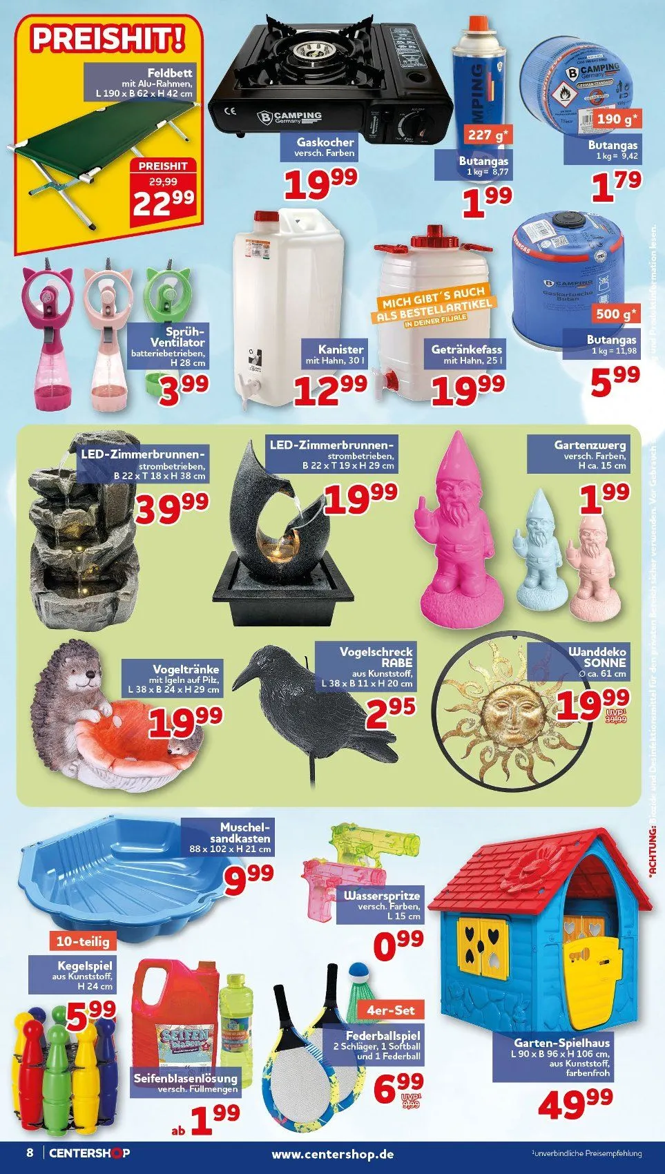 CENTERSHOP Angebote von 8. Juni bis 13. Juni 2026 - Prospekt seite 8