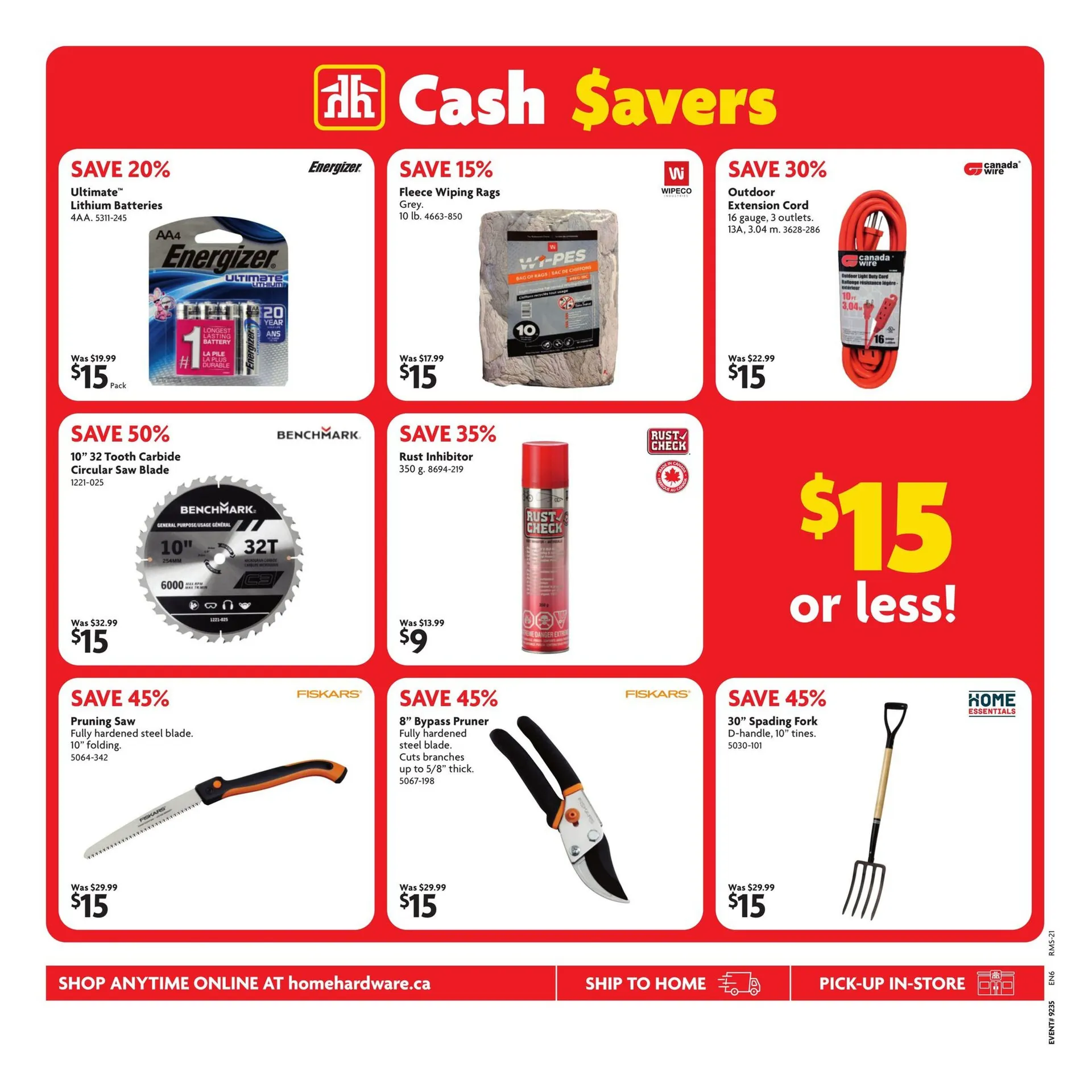 Home Hardware Sales from August 28 to September 10 2025 - flyer page 8