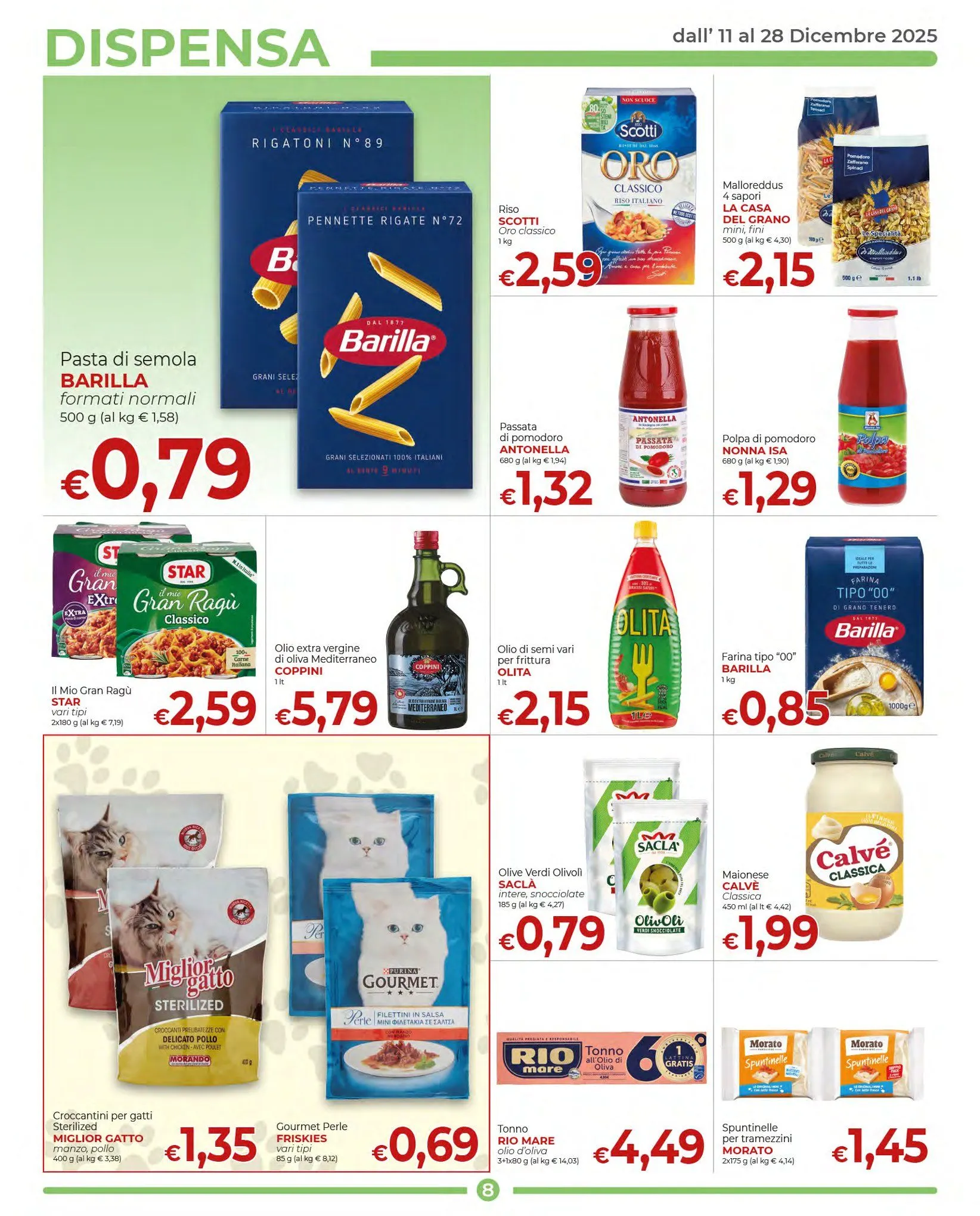 Iper Nonna Isa Volantino da 11 dicembre a 28 dicembre di 2025 - Pagina del volantino 8