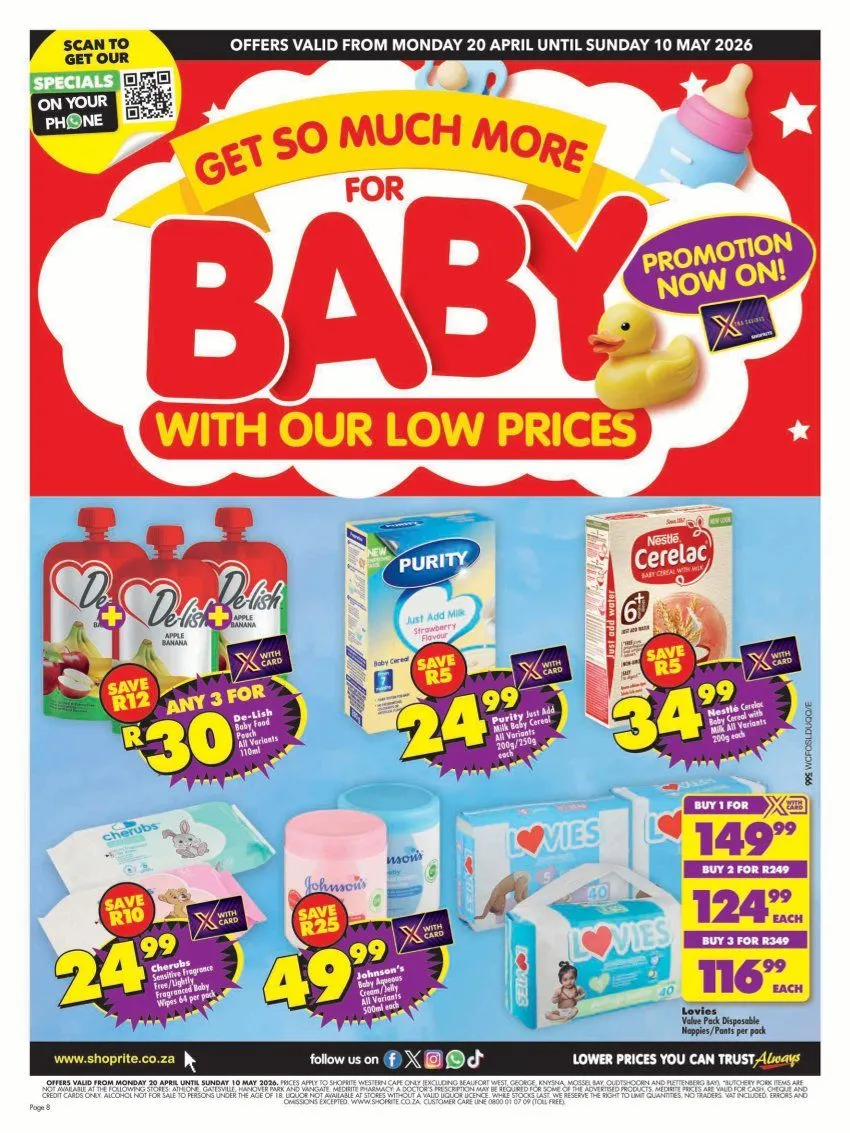  Shoprite Sales from 23 April to 10 May 2026 - Catalogue Page 8