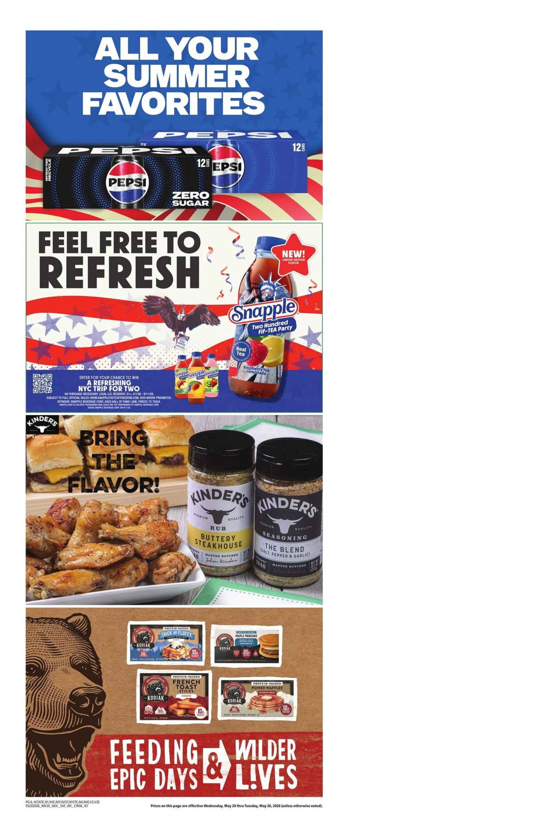 Weekly promotion Safeway Sales spanning from May 20 to May 26 2026 - Page 8 for Catalogue 365