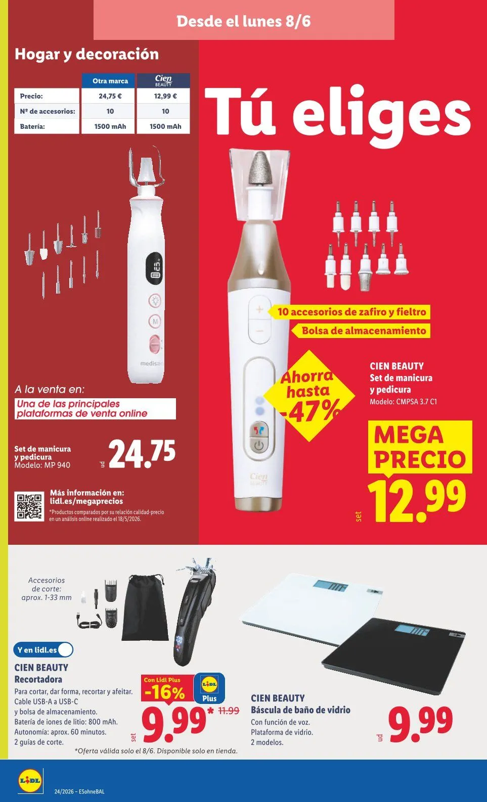 Catálogo de Lidl Ofertas 8 de junio al 14 de junio 2026 - Página 8